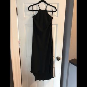 RW&CO. Halter High Low Maxi Dress
